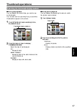 Preview for 67 page of Panasonic AVCCAM AG-HMC41E Operating Instructions Manual