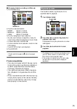 Preview for 75 page of Panasonic AVCCAM AG-HMC41E Operating Instructions Manual