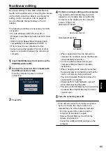 Preview for 85 page of Panasonic AVCCAM AG-HMC41E Operating Instructions Manual