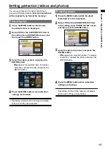 Preview for 45 page of Panasonic AVCCAM AG-HMC81 Operating Instructions Manual