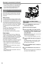 Preview for 56 page of Panasonic AVCCAM AG-HMC81 Operating Instructions Manual