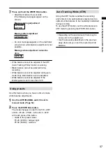 Preview for 57 page of Panasonic AVCCAM AG-HMC81 Operating Instructions Manual