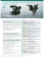 Preview for 10 page of Panasonic AVCCAM AG-HMR10 Brochure