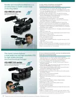 Preview for 12 page of Panasonic AVCCAM AG-HMR10 Brochure