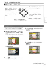 Preview for 29 page of Panasonic AVCCAM AG-HMR10 Operating Instructions Manual