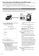 Preview for 36 page of Panasonic AVCCAM AG-HMR10 Operating Instructions Manual