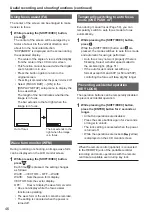 Preview for 46 page of Panasonic AVCCAM AG-HMR10 Operating Instructions Manual