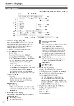 Preview for 72 page of Panasonic AVCCAM AG-HMR10 Operating Instructions Manual