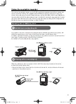 Предварительный просмотр 9 страницы Panasonic AVCCAM AG-HMR10E Operating Insructions