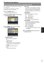 Предварительный просмотр 65 страницы Panasonic AVCCAM AG-HMR10E Operating Insructions