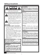 Preview for 2 page of Panasonic AVHS400N - MULTI FORMAT LIVE SWITCHER Operating Instructions Manual