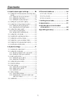 Preview for 5 page of Panasonic AVHS400N - MULTI FORMAT LIVE SWITCHER Operating Instructions Manual