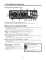 Preview for 16 page of Panasonic AVHS400N - MULTI FORMAT LIVE SWITCHER Operating Instructions Manual