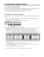 Preview for 58 page of Panasonic AVHS400N - MULTI FORMAT LIVE SWITCHER Operating Instructions Manual