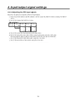 Preview for 61 page of Panasonic AVHS400N - MULTI FORMAT LIVE SWITCHER Operating Instructions Manual