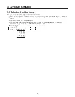 Preview for 71 page of Panasonic AVHS400N - MULTI FORMAT LIVE SWITCHER Operating Instructions Manual