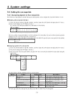 Preview for 72 page of Panasonic AVHS400N - MULTI FORMAT LIVE SWITCHER Operating Instructions Manual