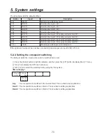 Preview for 73 page of Panasonic AVHS400N - MULTI FORMAT LIVE SWITCHER Operating Instructions Manual