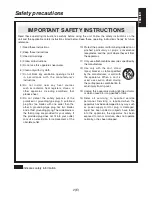 Preview for 3 page of Panasonic AVHSB300G - HD ANALOG BOARD Operating Instructions Manual