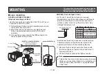Preview for 18 page of Panasonic AW-E350E Operating Instructions Manual