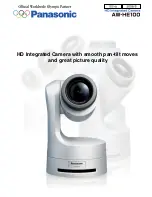 Panasonic AW-HE100 Brochure & Specs предпросмотр