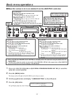 Preview for 4 page of Panasonic AW-HE100 Menu Information