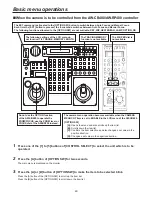 Preview for 8 page of Panasonic AW-HE100 Menu Information