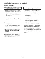 Preview for 16 page of Panasonic AW-HE100E Operating Instructions Manual