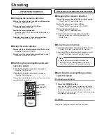 Preview for 12 page of Panasonic AW-HE120KE Operating Instructions Manual