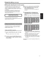 Preview for 17 page of Panasonic AW-HE120KE Operating Instructions Manual