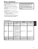 Preview for 29 page of Panasonic AW-HE120KE Operating Instructions Manual