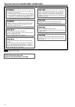 Предварительный просмотр 4 страницы Panasonic AW-HE130KP Operating Instructions Manual