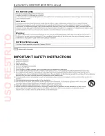 Preview for 3 page of Panasonic AW-HE130W Operating	 Instruction