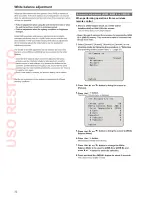 Preview for 32 page of Panasonic AW-HE130W Operating	 Instruction