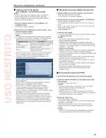 Preview for 99 page of Panasonic AW-HE130W Operating	 Instruction