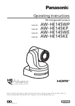 Panasonic AW-HE145KE Operating Instructions Manual preview