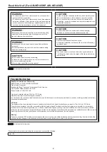 Preview for 2 page of Panasonic AW-HE145KE Operating Instructions Manual