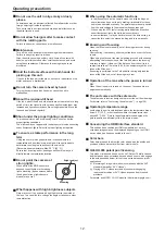 Preview for 12 page of Panasonic AW-HE145KE Operating Instructions Manual