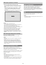 Preview for 38 page of Panasonic AW-HE145KE Operating Instructions Manual