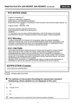 Preview for 3 page of Panasonic AW-HE20KE Operating Instruction