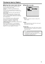 Preview for 35 page of Panasonic AW-HE38HKE Operating Instructions Manual