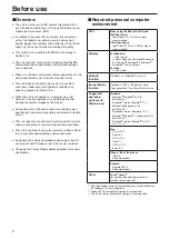 Preview for 4 page of Panasonic AW-HE38HKPC Operating Instructions Manual