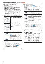 Предварительный просмотр 58 страницы Panasonic aw-he40 series Operating Instruction