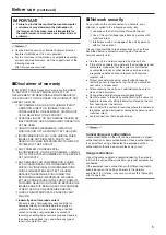 Preview for 5 page of Panasonic aw-he40 series Operating	 Instruction