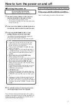 Preview for 7 page of Panasonic AW-HE40HKE Operating Instructions Manual