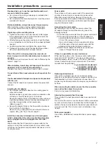 Предварительный просмотр 7 страницы Panasonic AW-HE40HWP Operating Instructions Manual