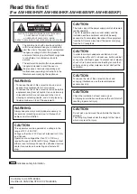 Preview for 26 page of Panasonic AW-HE40HWP Operating Instructions Manual