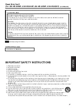 Preview for 27 page of Panasonic AW-HE40HWP Operating Instructions Manual