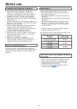 Preview for 10 page of Panasonic AW-HE42KP Operating Instructions Manual