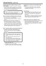 Preview for 14 page of Panasonic AW-HE42KP Operating Instructions Manual